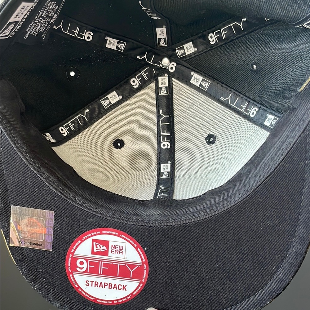 Black and Gold Miami Heat Cap - Picture 8 of 10